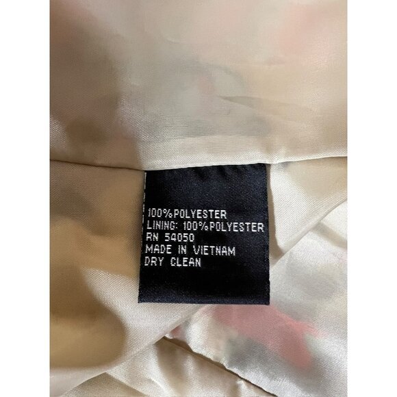 Kasper Women's Multi Colored Floral Front Open Blazer - Picture 7 of 7